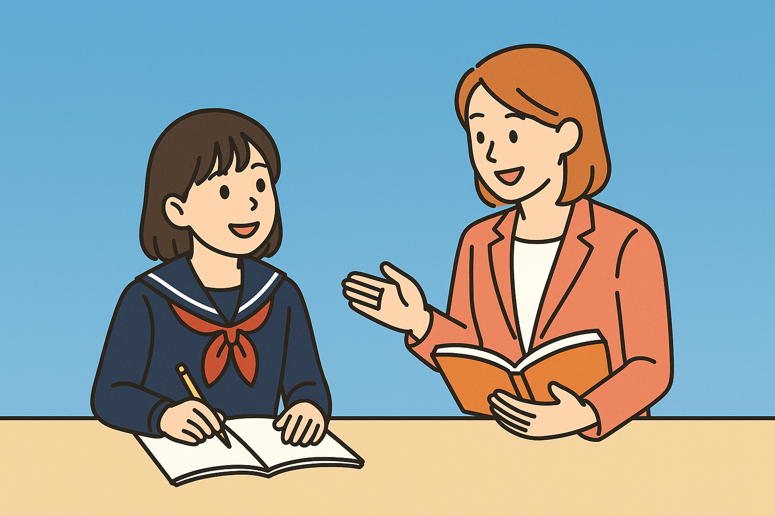 【中学２年女子】大手進学塾から家庭教師の指導に切り替え勉強の成果に実感を持つ