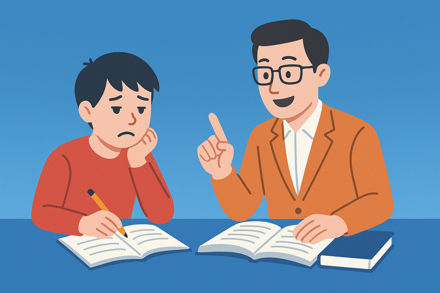 【中学２年男子】全くやる気のない生徒を家庭教師のサポートで受験に臨む