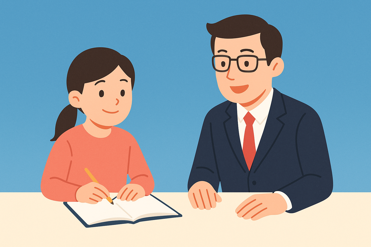 【公立小学６年女子】真摯な姿勢で信頼を勝ち得、実力を持って合格できるようサポート