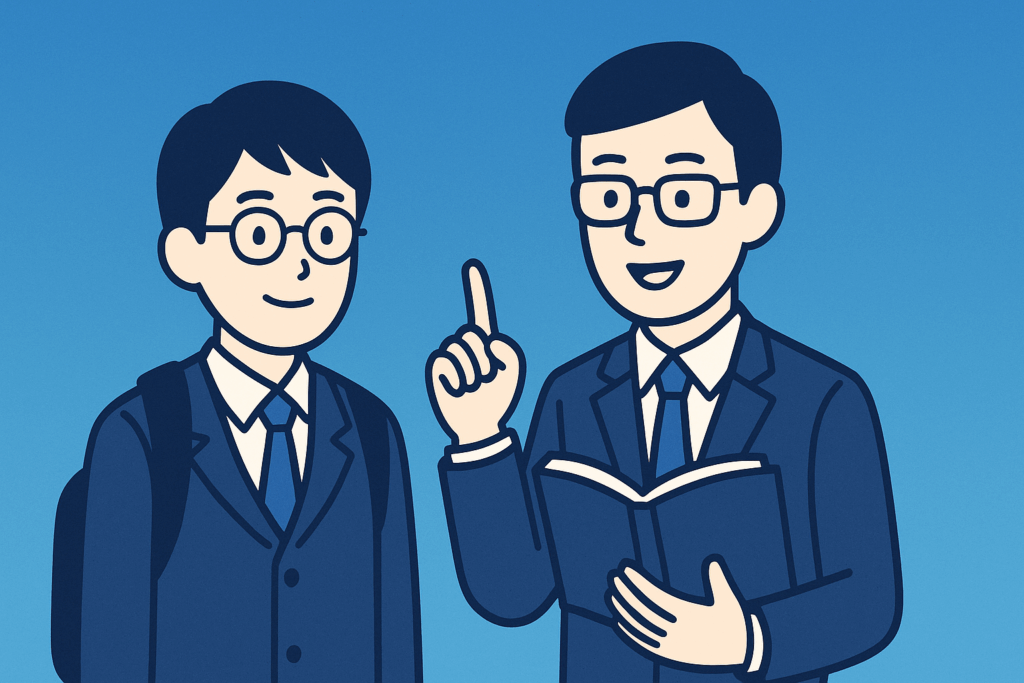 【私立高校男子１年】塾・予備校の相乗フォローアップは家庭教師にお任せください