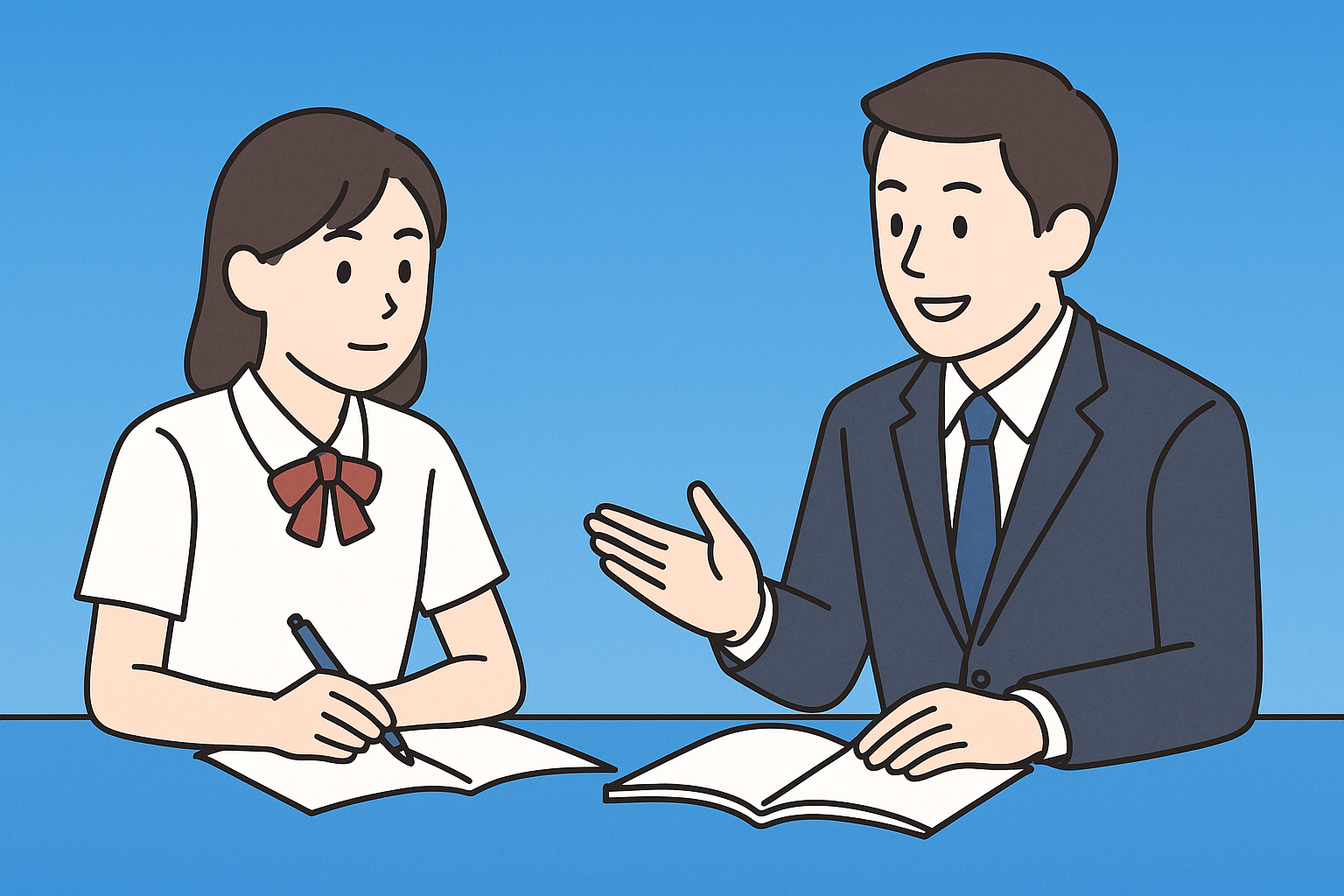 【高校２年女子】現役合格には家庭教師のサポートで万全を期す