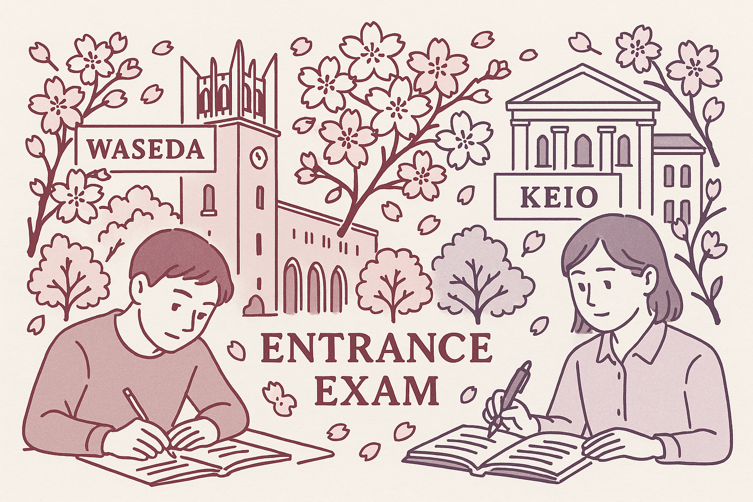早稲田大学　慶應大学　受験　家庭教師