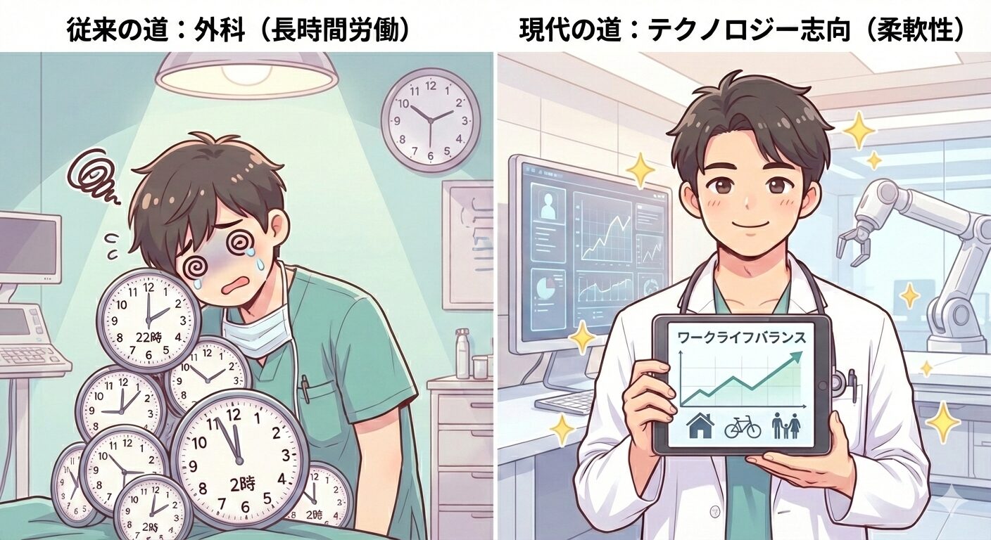 専門分野の変化