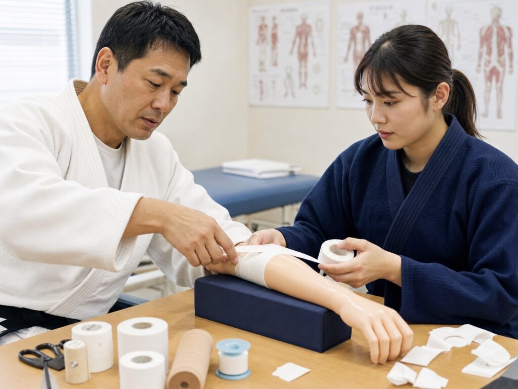 柔道整復師の学習・指導シーン｜ウェルズ家庭教師センター
