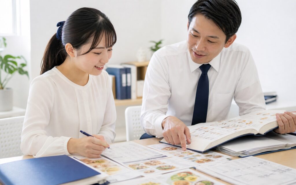 管理栄養士・栄養の学習・指導シーン｜ウェルズ家庭教師センター