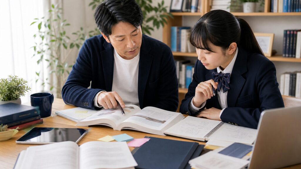 東大家庭教師の学習・指導シーン|ウェルズ家庭教師センター