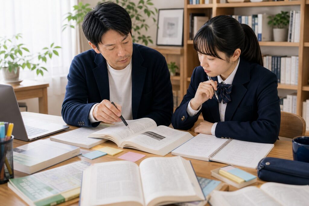 東大家庭教師の学習・指導シーン|ウェルズ家庭教師センター