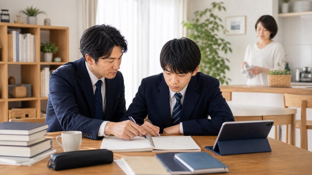 お役立ち(column)の学習・指導シーン|ウェルズ家庭教師センター
