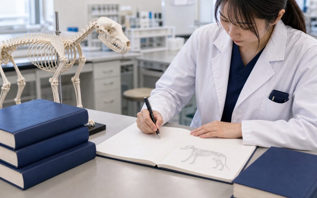 獣医学部の学習・指導シーン|ウェルズ家庭教師センター